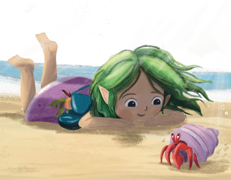 Pebble and Hermit - author/illustrator project